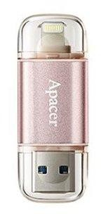 Apacer 128 GB AH190 Dual Rose Gold (AP128GAH190H-1)