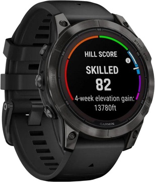 Garmin Fenix 7 Pro Sapphire Solar Carbon G. DLC Tit. with Black Band (010-02777-10/11)