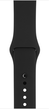 Apple Watch 38mm Series 1 Space Gray Aluminum Case with Black Sport Band (MP022)