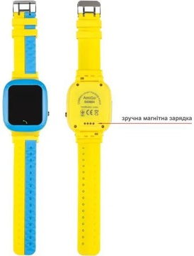 AmiGo GO004 Splashproof Camera+LED GLORY Blue-Yellow
