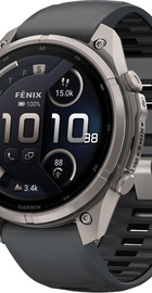 Garmin Fenix 9 Pro inReach 47mm Titanium with Graphite/Black Silicone Band (010-04336-20/21)