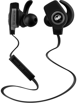 Monster iSport Bluetooth Wireless SuperSlim In-Ear Black