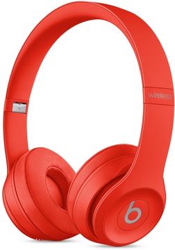 Beats Solo3 Wireless On-Ear Headphones Citrus Red (MP162)