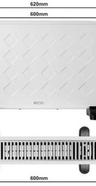 ECG TK 2070 White