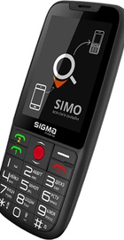 Sigma mobile Comfort 50 Elegance3 SIMO ASSISTANT Black