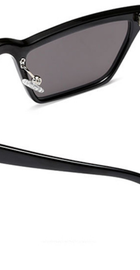 HBK Sexy Cat Eye Sunglasses (c1 black/grey/black)