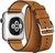 Apple Watch Hermes 38mm Series 2 Stainless Steel Case with Fauve Barenia Leather Double Tour (MNQ92)