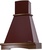 Pyramida R 60 burgundy-nut/U
