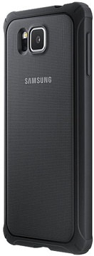 Samsung Flip Cover for Galaxy Alpha G850 (EF-PG850BSEGRU) Silver