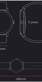 Mibro Air Smart Watch Black