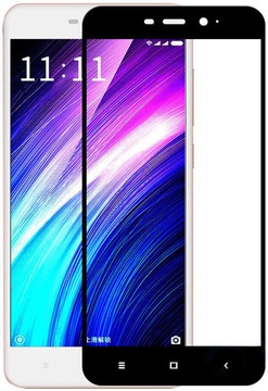 Simple Case 2D Glass for Xiaomi Redmi 4A (3S, 3 Pro) Black