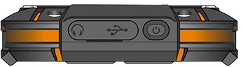 Sigma mobile X-treme PQ22A Black Orange (UA UCRF)