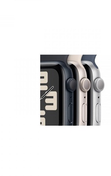 Apple Watch SE 2 GPS 44mm Midnight Aluminium Case with Midnight Sport Loop (MREA3)
