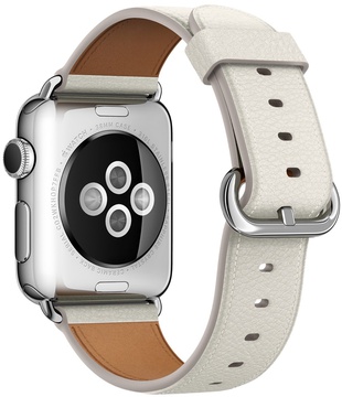 Apple Classic Buckle for Watch 38mm/40mm/41mm/42mm White (MMGP2)