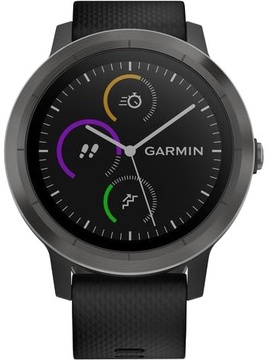Garmin Vivoactive 3 Black with Slate Hardware (010-01769-12)