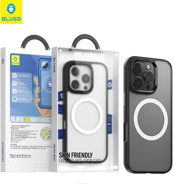 Blueo Skin-Friendly Anti-Drop Magnetic for iPhone 16 Black (BL020)