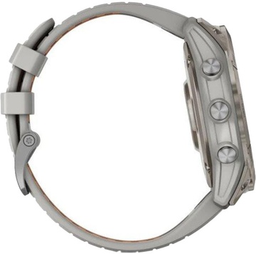 Garmin Fenix 7X Pro Sapphire Solar Titanium w. Fog Gray/Ember O. Band (010-02778-14/15)