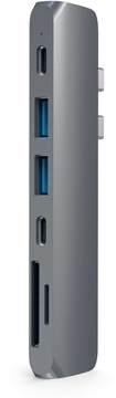 Satechi Aluminum Type-C Pro Hub Adapter Space Grey (ST-CMBPM)
