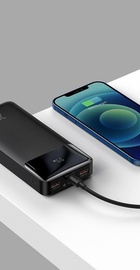Baseus Bipow Digital Display 20W 20000 mAh Black (PPDML-M01)