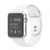 Apple Watch Sport 42mm Silver Aluminum Case with White Sport Band (MJ3N2) CPO