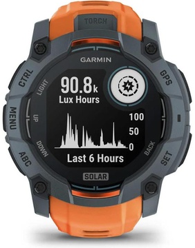 Garmin Instinct 3 50mm Solar Twilight with Solstice Band (010-02935-01)