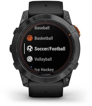 Garmin Fenix 7X Pro Solar Slate Gray w. Black Band (010-02778-00/01)
