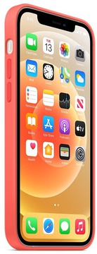 Apple iPhone 12/12 Pro Silicone Case with MagSafe Pink Citrus (MHL03)