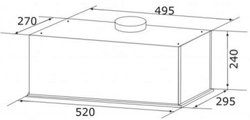 GRANADO Palamos 1613-1200 White glass