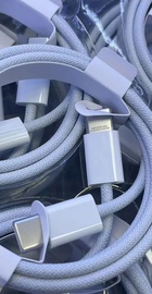 Apple Woven Cable 1m White (MQKJ3) (OEM)
