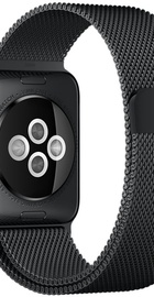 Apple Watch 38mm Space Black Stainless Steel Case with Space Black Milanese Loop (MMFK2)