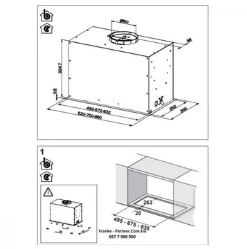 Franke Box Flush EVO FBFE XS A70 (305.0665.361)