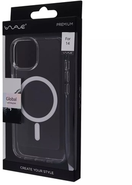 WAVE Premium Global Case with MagSafe iPhone 14 Pro Max Clear