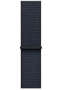 Apple Watch Series 10 GPS 46mm Jet Black Aluminum Case With Ink Sport Loop (MWWR3)
