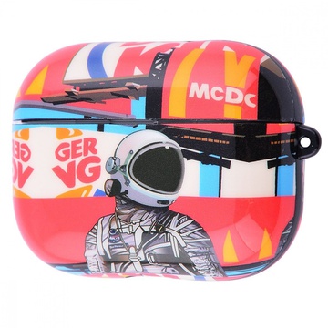 Simple Stickers Print Case for AirPods Pro Cosmonaut