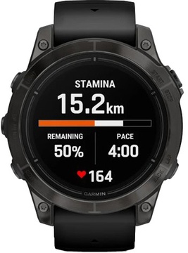 Garmin Epix Pro Gen 2 Sapphire 47mm Carbon G. DLC Tit. with Black Band (010-02803-10/11)