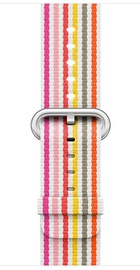Apple Watch 38mm/40mm/41mm/42mm Woven Nylon Pink Stripe (MRH82)