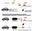 Carsharp Universal Black LED (307CCD)