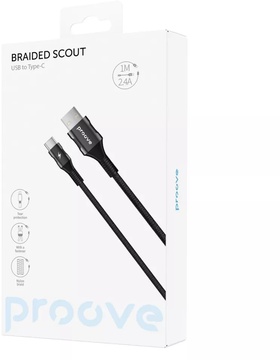 Proove Braided Scout Type-C 2.4A (1m)