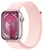 Apple Watch Series 9 GPS 45mm Pink Aluminum Case With Light Pink Sport Loop (MR9J3)