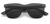 20/20 Brand Vintage Sunglasses Flat Lens Smoke (model 1601)