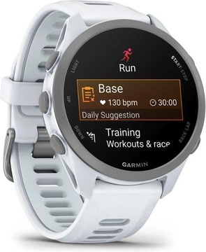 Garmin Forerunner 170 Music Whitestone with Whitestone/Cloud Blue Band (010-03920-11)