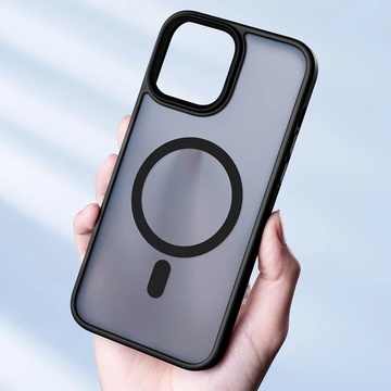 Unique MagSafe Case for iPhone 15 Black