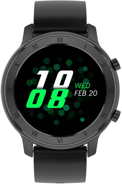 NO.1 DT89 Silicone с тонометром и пульсоксиметром (Черный)