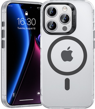 Blueo Benks Lucid Armor Case for iPhone 15 Pro Max with MagSafe White