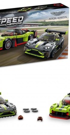 LEGO Aston Martin Valkyrie AMR Pro и Aston Martin Vantage GT3 (76910)
