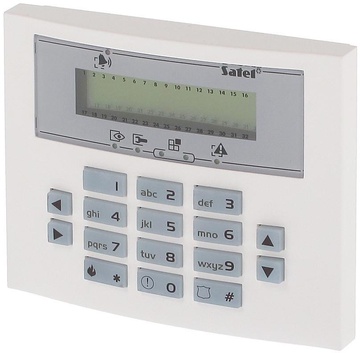 SATEL Проводная ЖКИ-клавиатура INT-KLCDS-GR