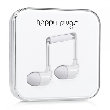 Happy Plugs In-Ear White (7726)