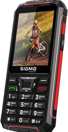 Sigma mobile X-treme PR68 Black-red (UA)