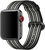 Apple Watch 42mm/44mm/45mm/46mm/49mm Woven Nylon Black Stripe (MRHH2)