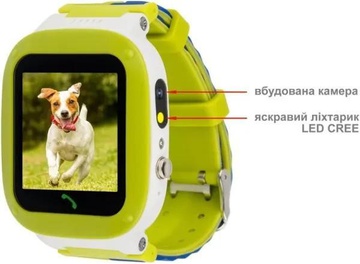 AmiGo GO004 Splashproof Camera+LED Green
